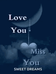 Romantically Miss You And Sweet Dreams GIF