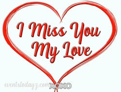 Romantically Miss You Xoxo GIF