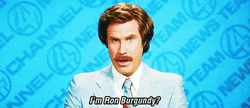 Ron Burgundy Anchorman Asking Not Sure Confused GIF