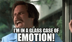 Ron Burgundy Screaming Emotional Meme Anchorman Movie