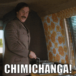 Ron Burgundy Trailer Truck Anchorman Chimichanga Meme GIF