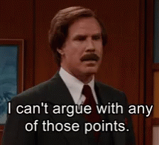 Ron Burgundy Will Ferrell Debate Argue Meme GIF
