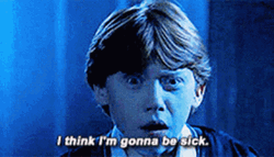 Ron Weasley I'm Sick GIF