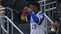 Ronald Acuna Jr Crying Gesture GIF