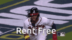 Ronald Acuna Jr Rent Free Diving To Base GIF