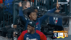 Ronald Acuna Jr Waving To Audience GIF