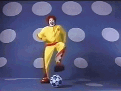 Ronald Mcdonald Football