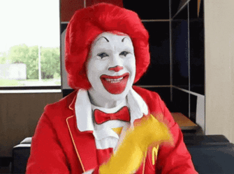 Ronald Mcdonald Point GIF