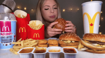 Ronald McDonald With Mouth Wide Open GIF