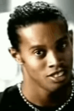 Ronaldinho Setting In The Chair While Playing GIF