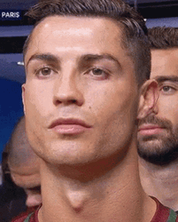 Ronaldo Eyebrow Raise GIF