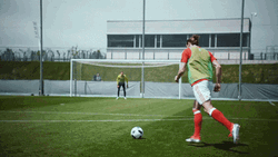 Ronaldo Free Kick Live Action GIF
