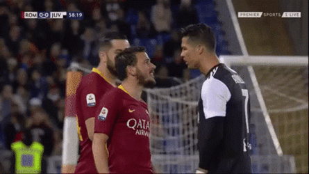 Ronaldo Goal Angry Moments GIF
