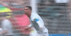 Ronaldo Goal Iconic Reaction GIF