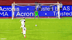 Ronaldo Goal Through Himself GIF