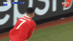 Ronaldo Throwing Jersey Celebration GIF