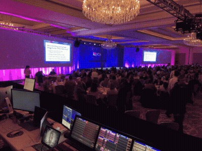 Room Full Of People Watching Reach Presentation GIF