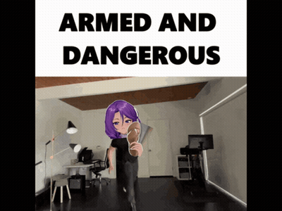 Room With Armed And Dangerous GIF