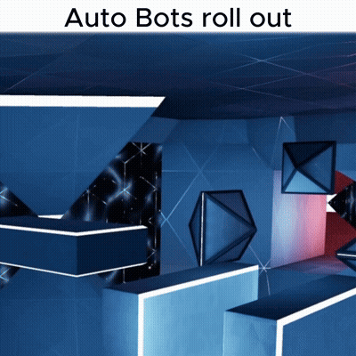 Room With Autobots Roll Out GIF