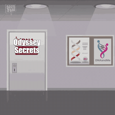 Room With Door Saying Odyssey Secrets GIF