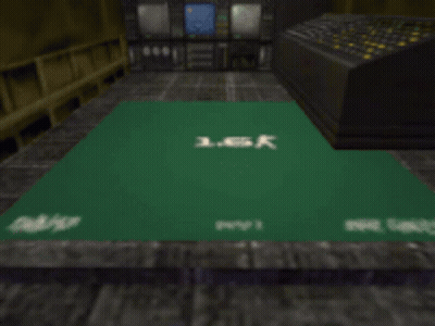 Room With Green Mat Saying 3.65K GIF