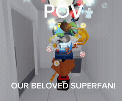 Room With Our Beloved Superfan GIF