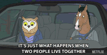 Roommates Its Free Real Estate Bojack Horseman Owl GIF