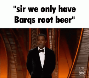 Root Beer Will Smith Slap Meme GIF