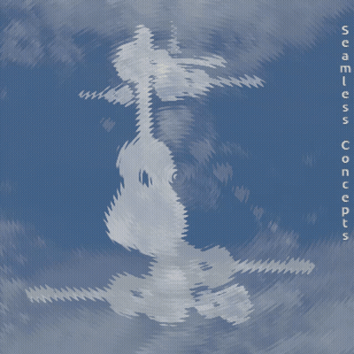 Rope Silhouetted Against Blue Sky And White Clouds GIF