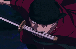 Roronoa Zoro Epic Battle Scene GIF