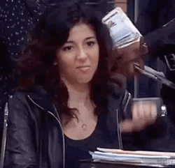  Rosa Diaz Thumbs Down GIF