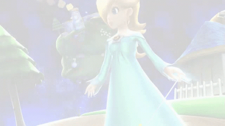 Rosalina Performing Magic Luma Appears GIF