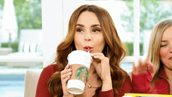 Rosanna Pansino Sips Tea GIF