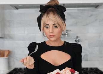 Rosanna Pansino Tasty Chewing Reaction GIF