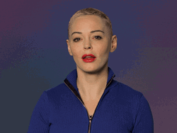 Rose McGowan Peace GIF