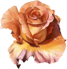 Rose With Sparkles Sticker