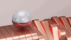 Rosegold Ball Perfect Loop GIF