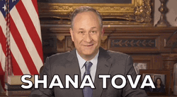 Rosh Hashanah Doug Emhoff GIF