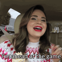 Rossana Pansino I'm Ahead Of Game Wise GIF