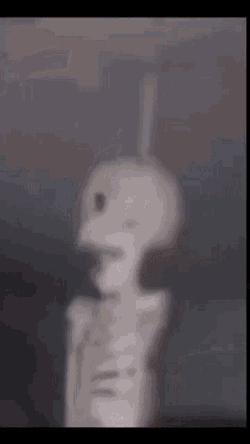 Rotating Skull GIF
