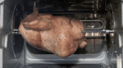 Rotisserie Chicken Cooking GIF