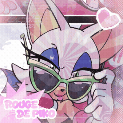 Rouge De Piko Wearing Green Sunglasses GIF