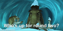 Round 2 Ice Age Manny Diego Sid GIF