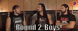 Round 2 The Bloodline WWE GIF