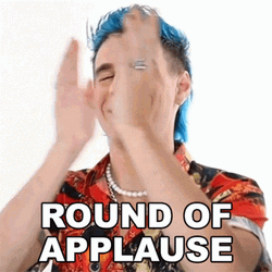 Round Of Applause Brad Mondo GIF