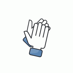 Round Of Applause Facebook Emoji GIF