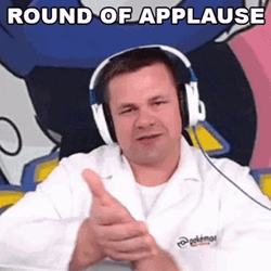 Round Of Applause While Streaming Loop GIF