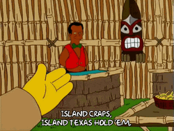 Rounders Island Craps Island Texas Hold Em GIF