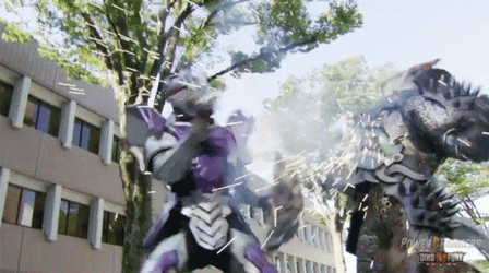 Roundhouse Kick Attacks Enemy GIF