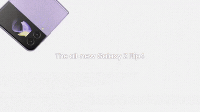 Row Of Folding Phones With Quick Access Anytime GIF